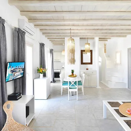 New!! The Mykonian Sunset - 10min From Town Villa *