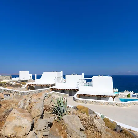 빌라 New!! The Mykonian Sunset - 10min From Town *