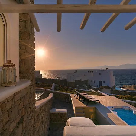 New!! The Mykonian Sunset - 10min From Town * Agios Ioannis Diakoftis