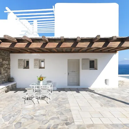 New!! The Mykonian Sunset - 10min From Town 빌라 *