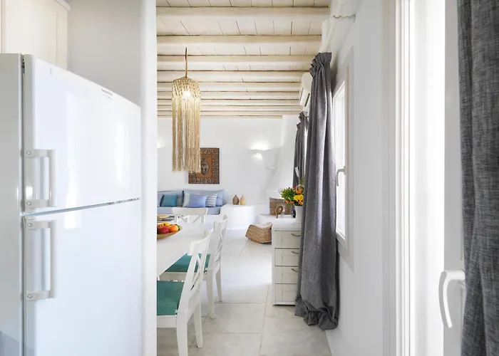 New!! The Mykonian Sunset - 10min From Town Agios Ioannis Diakoftis