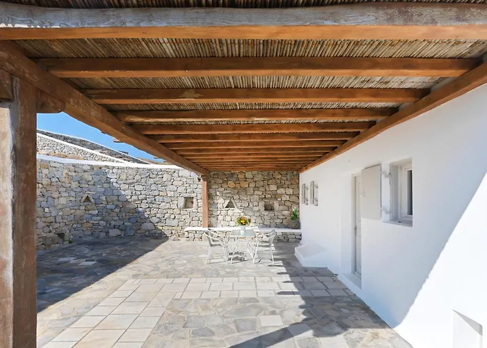 New!! The Mykonian Sunset - 10min From Town