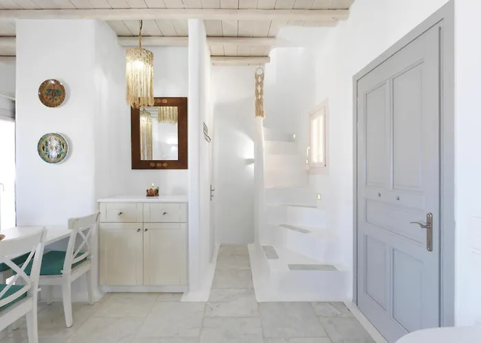 빌라 New!! The Mykonian Sunset - 10min From Town *