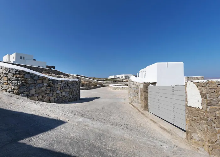 New!! The Mykonian Sunset - 10min From Town Villa