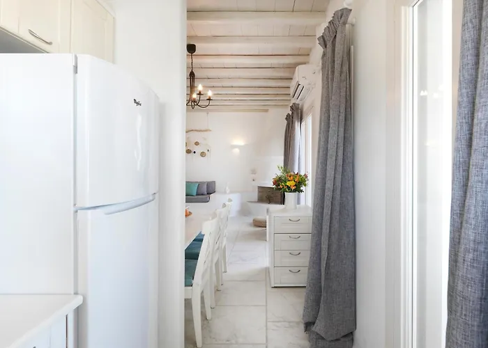 빌라 New!! The Mykonian Sunset - 10min From Town