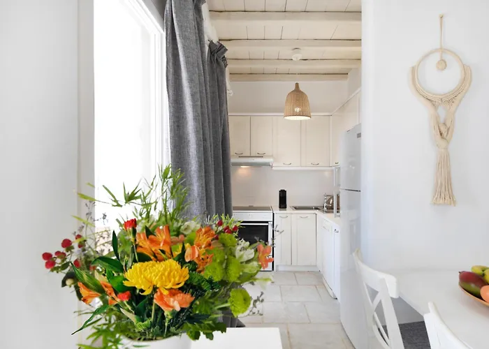 New!! The Mykonian Sunset - 10min From Town