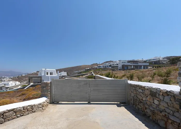 New!! The Mykonian Sunset - 10min From Town Agios Ioannis Diakoftis