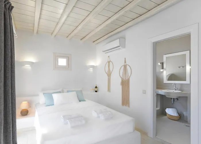 Villa The Mykonian Sunset - 10min From Town Agios Ioannis Diakoftis