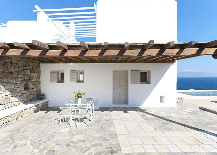 New!! The Mykonian Sunset - 10min From Town ヴィラ *