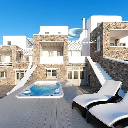 New!! The Mykonian Sunset - 10min From Town Villa